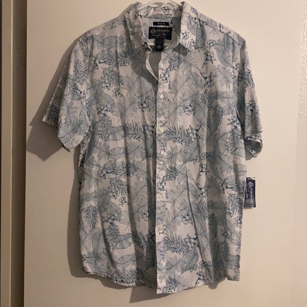 Men short sleeve button up shirts